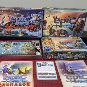 Tiny Epic Vikings Deluxe | Board Game Insert | Organizer