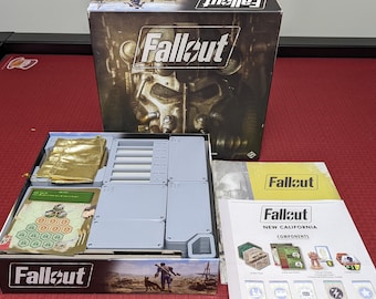 Fallout + New California  Atomic Bonds | Board Game Insert | Organizer