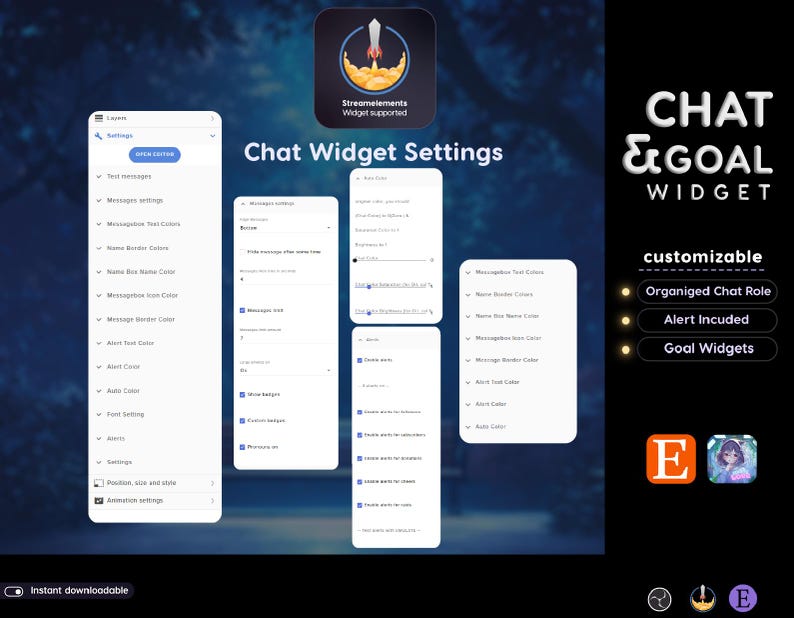 #twitchchat #neonchat #chatwidget #chatwidgettwitch #chatwidgetobs #chatwidgetstar #chatwidgetstream #chatwidgetminimal #twitchchatwidget #neonchatwidget #chatalert #sakurachat #goalwidget #goalwidgettwitch #goalwidgetstream #stargoalwidget #streamgoal #subgoal #donationgoal #twitchgoal #sakuragoal #neongoal #streamwidget #streamelements #vtuberasset #neon #neonwidget #neonstream #neonoverlay #neonvibes #neonglow #neonaesthetic #elegant #animated