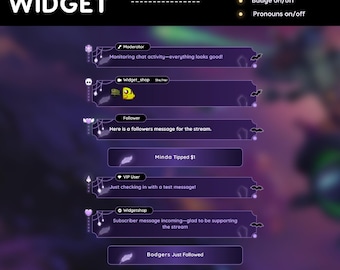 SpookyTwitch Chat Widget - Halloween Gruseliges Totenkopf Geister Overlay - StreamElements (Digitaler Download)