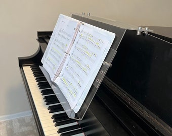 Grand Piano Music Stand - Depth and Height Adjustable