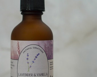 Lavendel & Vanille Kissennebel / Leinenspray