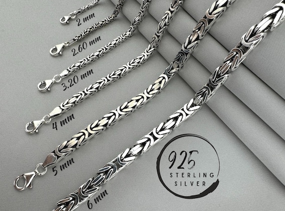 silver 925 Italy necklace bracelet 喜平 9