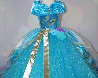 Disney Princess Deluxe Jasmine Aladdin Inspired Tutu Dress