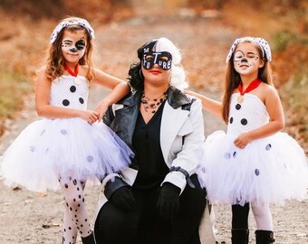 101 Dalmatian Girls Tutu Costume