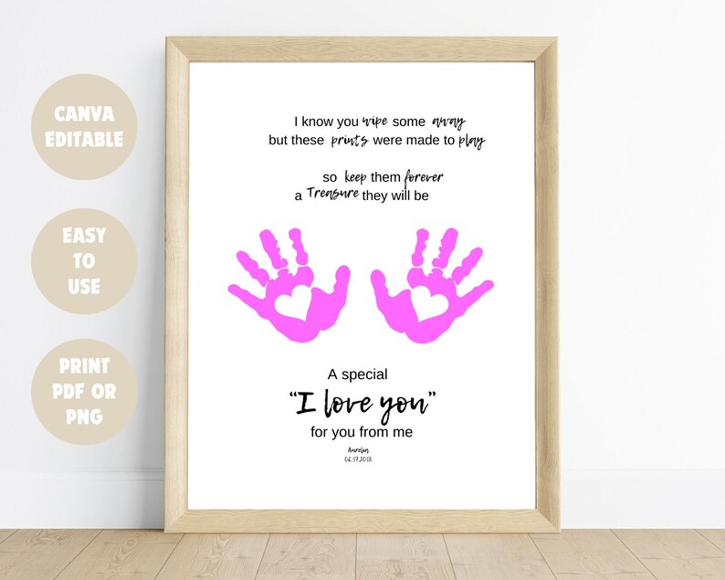 Personalized Grandma/Grandpa & Grandchilds Sitting On Moon Door Sign - Up to 4 Kids - Gift Idea For Grandma/Grandpa - I Love You To The Moon And Back main image 1