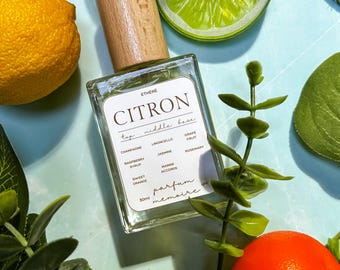 Citron Memories | Bright & Citrus Perfume | Ethere Natural Eau De Parfum