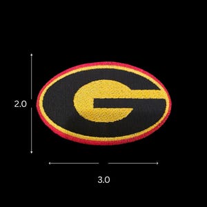 Iron-On Letter G Patch: Hat, Jacket, Jeans