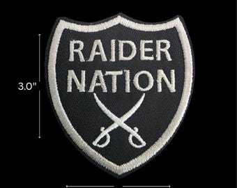 Raider Nation Iron-On Patch