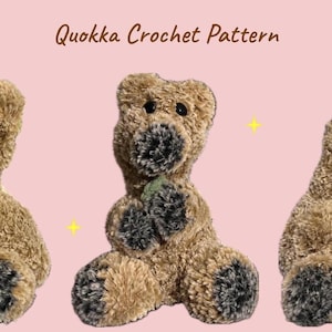 Fluffy Quokka - Haakpatroon!