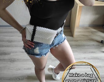 Beaded Belt Bag Tutorial: DIY Handbag Lesson (PDF Download)
