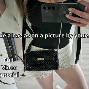 Beaded Bag Tutorial PDF & Video | DIY Beaded Purse Pattern | Digital Download | Handmade Bag Course | Beadwork for Beginners