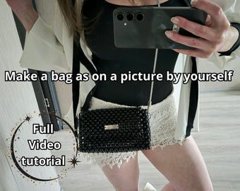 Beaded Bag Video Tutorial: DIY Trend Spring Purse Lesson (Digital Download)