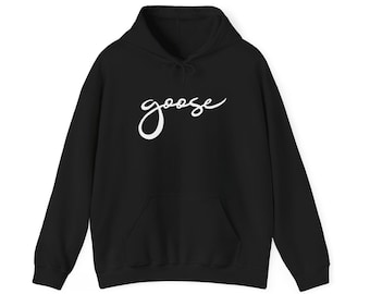 Sudadera con capucha con el logotipo de Goose Band