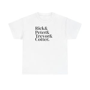 Goose Band Shirt - Rick, Peter, Trevor, & Cotter