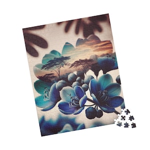 Lignum Vitae Bloom Puzzle (110, 252, 520, 1014-piece)
