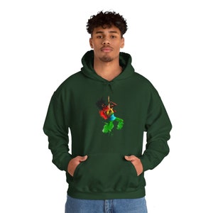 Reggae Jamming Hooded Sweatshirt