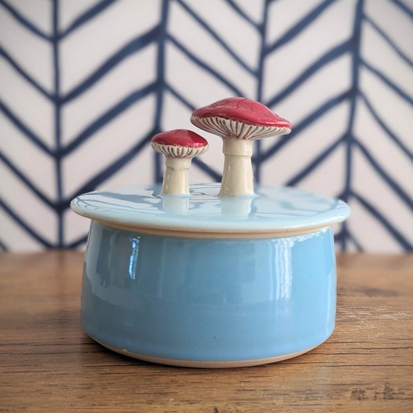 French butter dish with mushrooms (3)