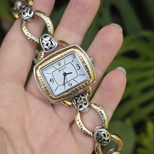 Brighton Silver Tone Bracelet Watch w/ Original Tin Box s-l400.jpg main image 2