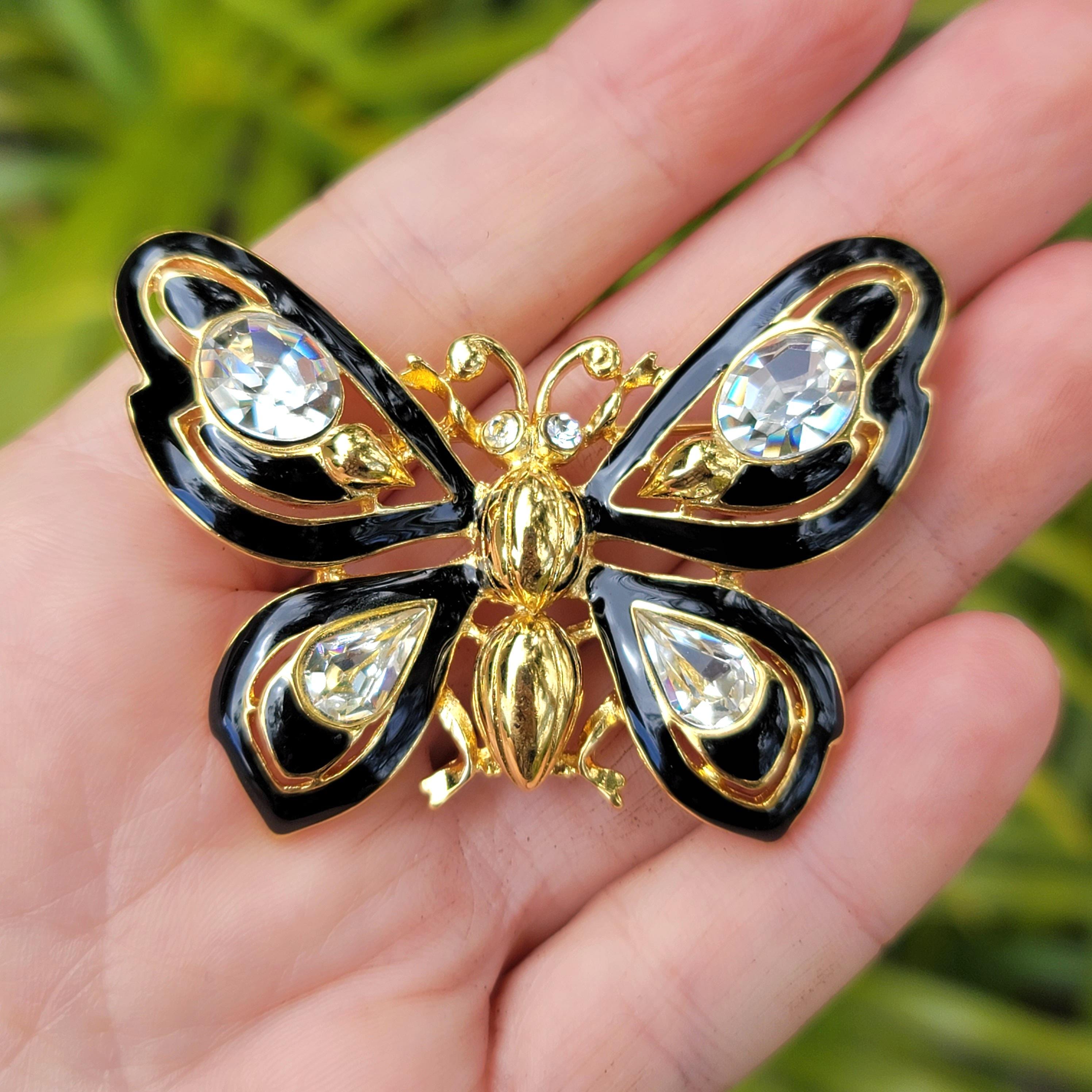 Vintage Trifari Butterfly Brooch - Etsy - Page 2