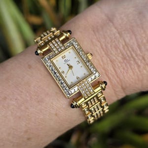 Cenere New York WORKING Watch Bling Rhinestone Stainless Steel Купить cenere new york ladies silver tone rhinestone evening  main image 4
