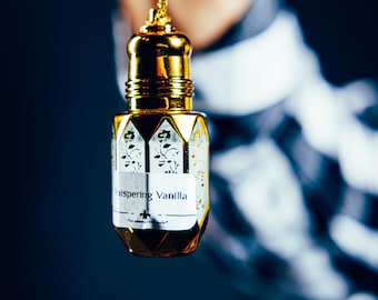 Whispering Vanilla Vegan Perfume Oil: Luxury Arabic Attar