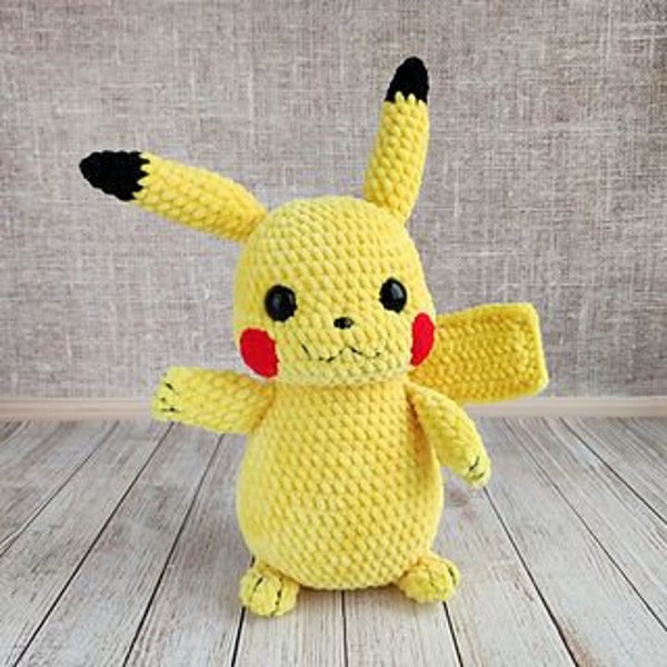Crafty Corner: Pikachu Toy Crochet Kit - Unleash Your Creativity!
