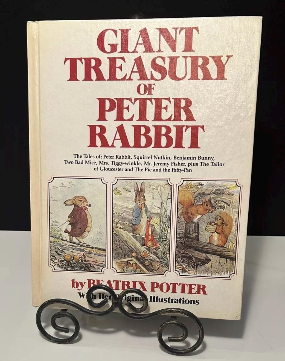 Vintage Beatrix Potter-peter Rabbit, Great Treasury of 1980 - Etsy