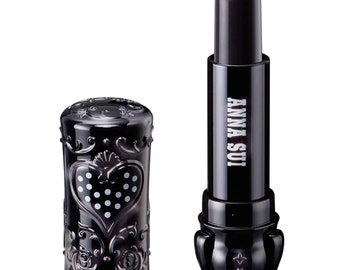 ANNA SUI Black Rouge - Pink Red Color Changing Lip Color - Tinted Lipstick with Rose Scent - 0.14 Oz.