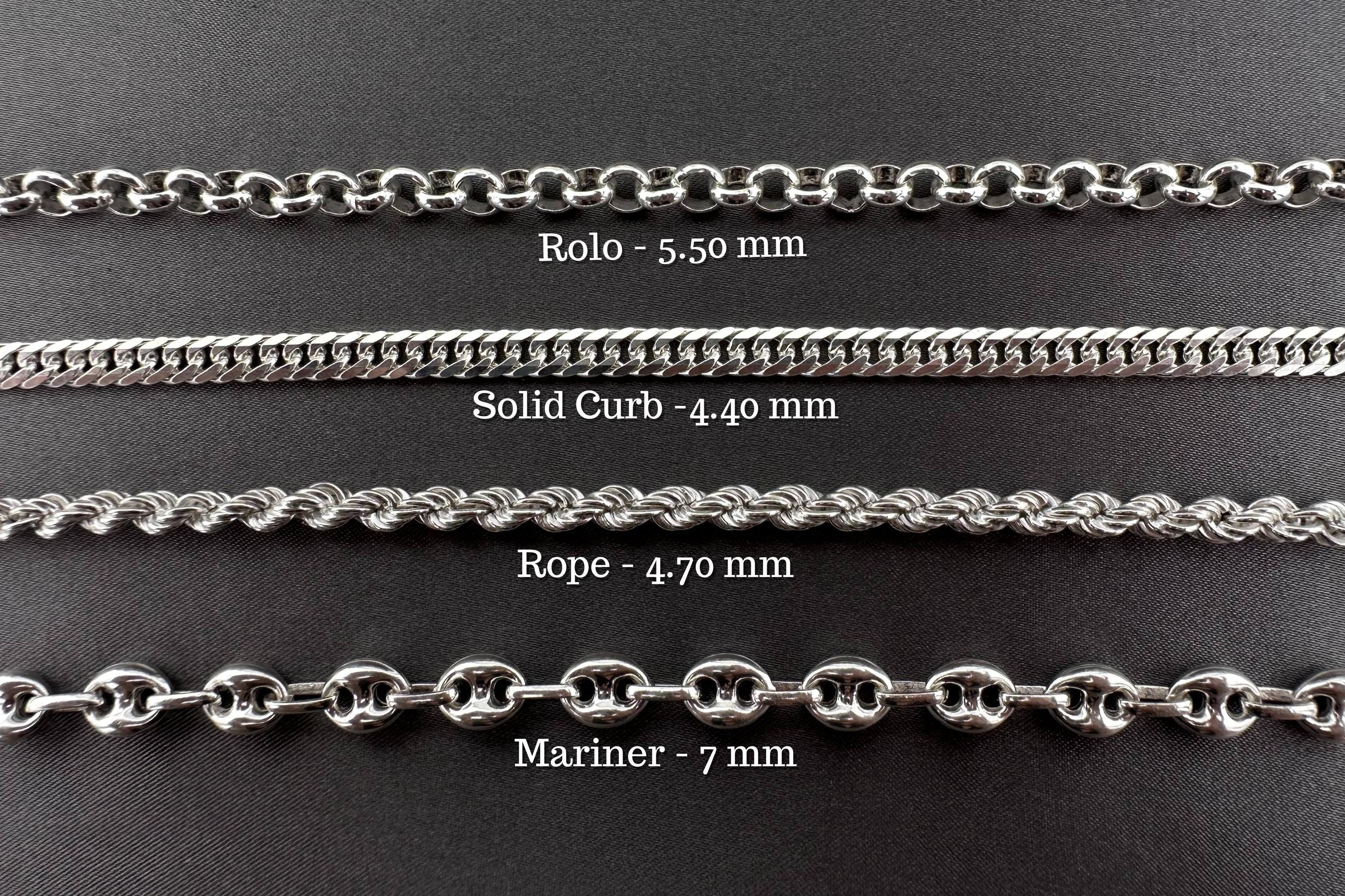 Dainty Silver Necklace, 925 Sterling Solid Silver, Gift for Her