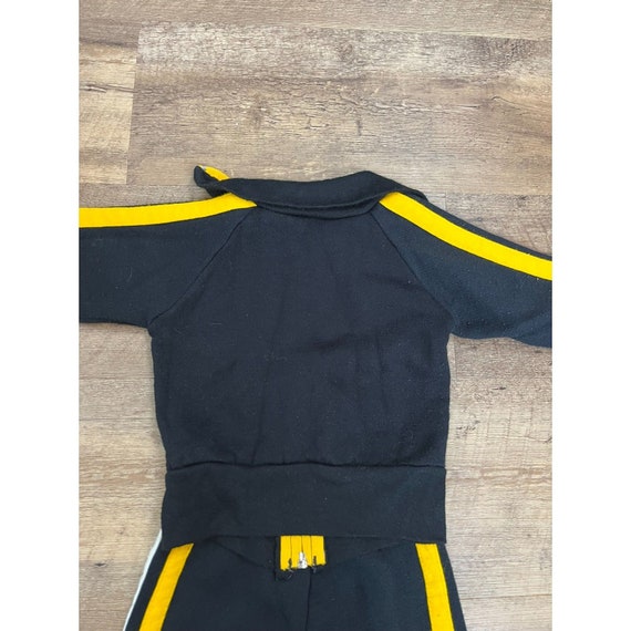 Vtg 80's Steelers NFL Baby Track Suit Medium 12 M… - image 6