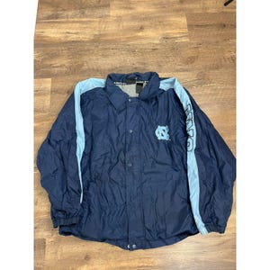Vtg 90s Starter Full Zip Jacket North Carolina Tar Heels Chapel Hill Men&#39;s XL