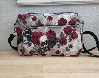 Bolso bandolera sencillo y elegante con correa ajustable: un bolso de diario, ligero y espacioso.