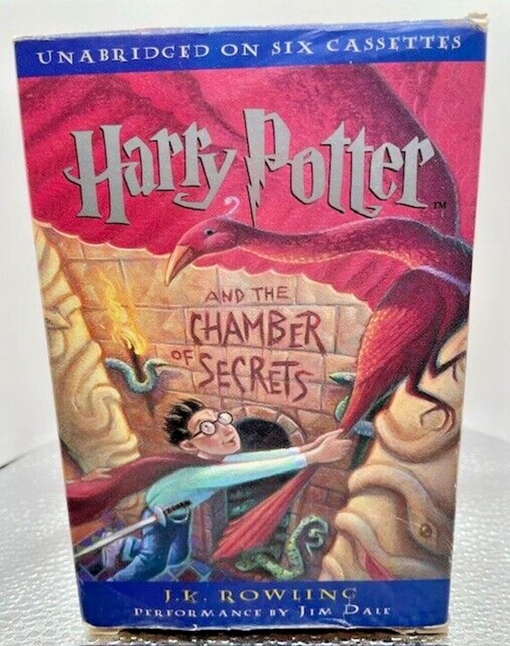 Harry Potter and the Chamber Of Secrets AudioBook cassettes boxed JK  Rowling