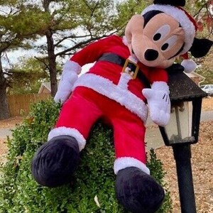 Disney Mickey Mouse Santa 42inch Plush Toy image 3