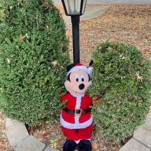 Disney Mickey Mouse Santa 42inch Plush Toy image 1