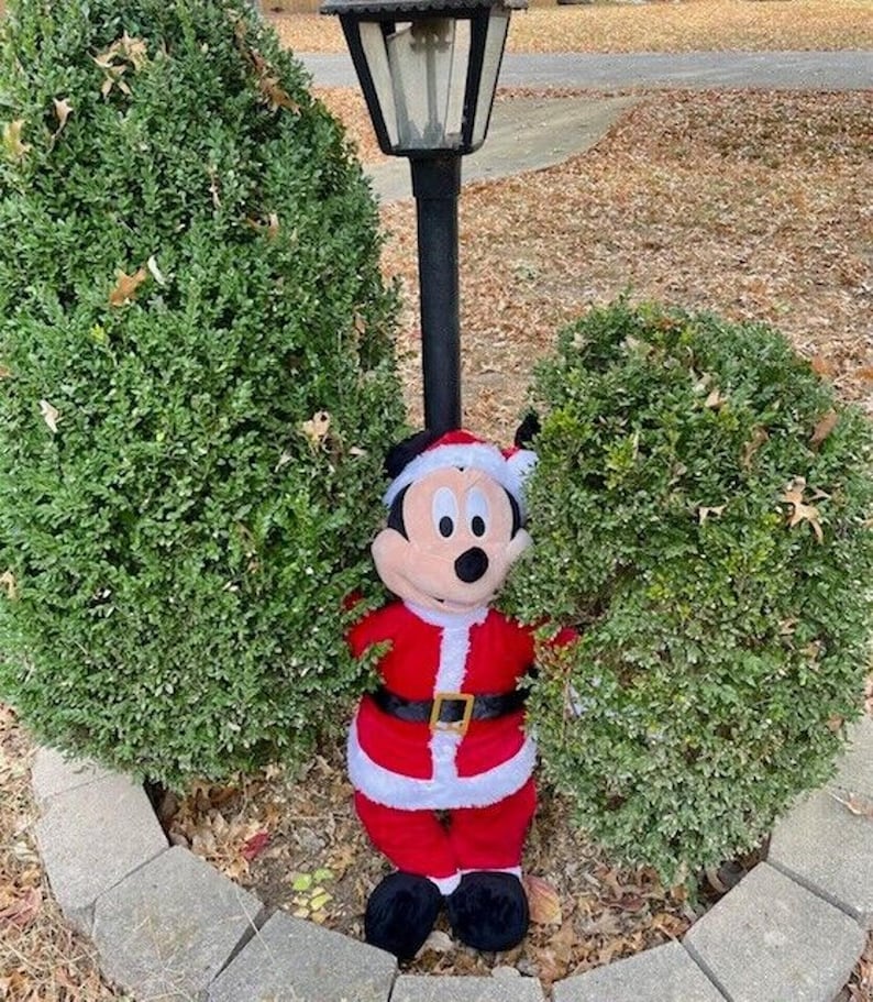 Disney Mickey Mouse Santa 42inch Plush Toy image 1