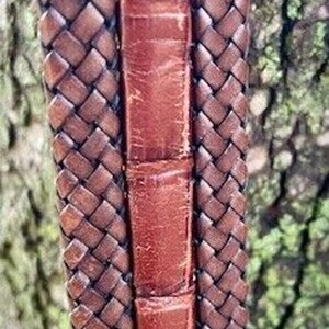 Vintage Men's Brighton Leather Belt M10055 Size 40 image 6