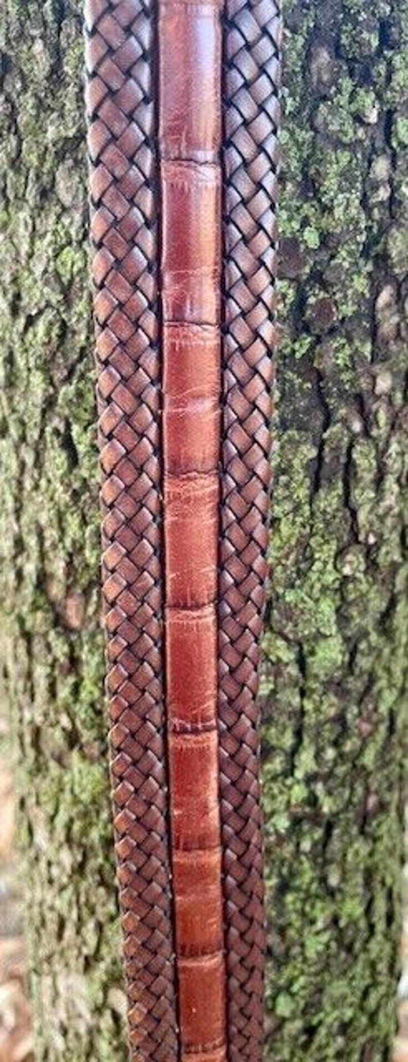 Vintage Men's Brighton Leather Belt M10055 Size 40 image 5