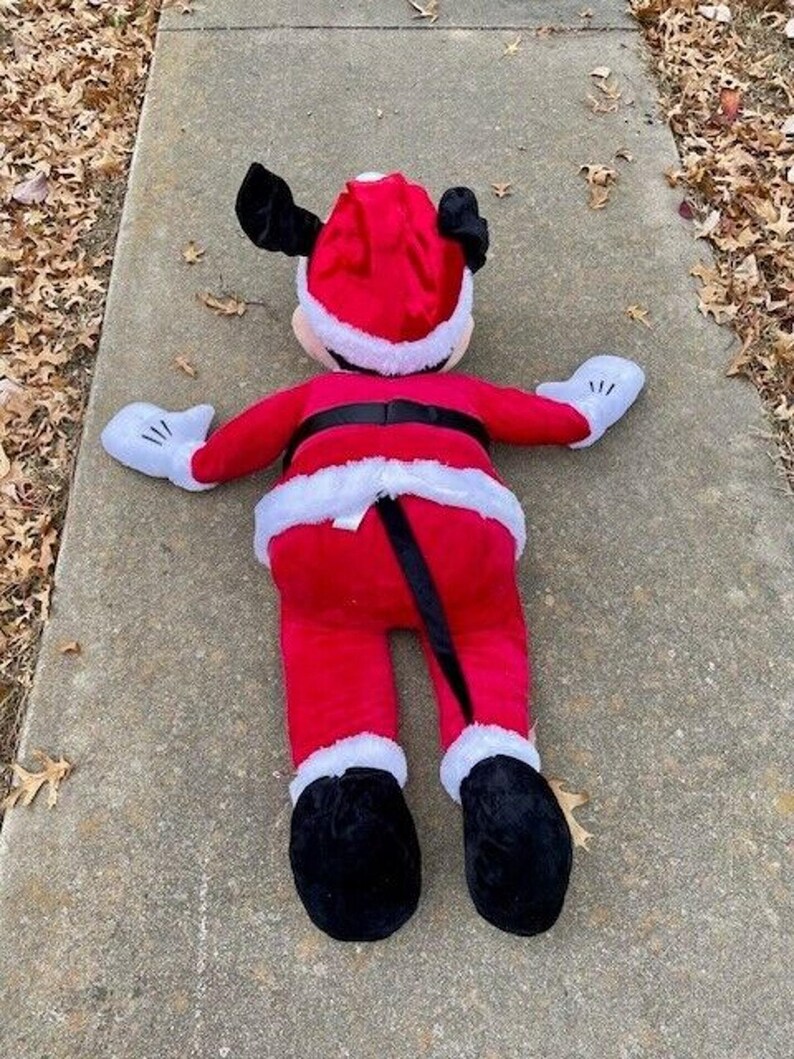 Disney Mickey Mouse Santa 42inch Plush Toy image 5