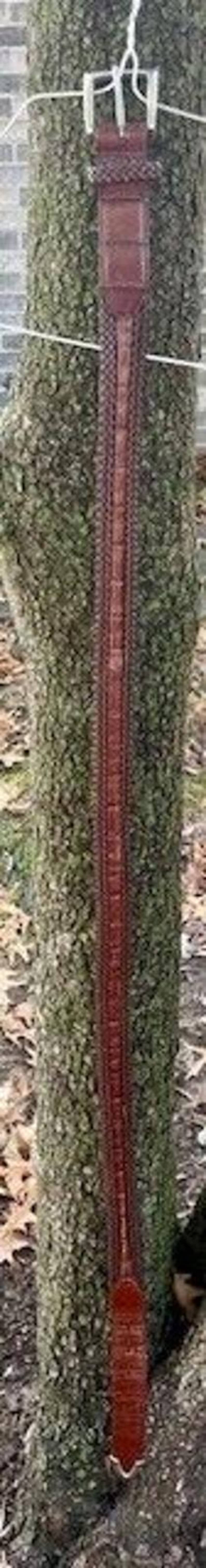 Vintage Men's Brighton Leather Belt M10055 Size 40 image 2