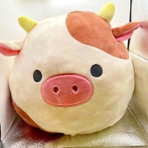 Squishmallow 10" Ronnie the Cow & Rosie the Pig Flip-A-Mallow Plush 2 in 1
