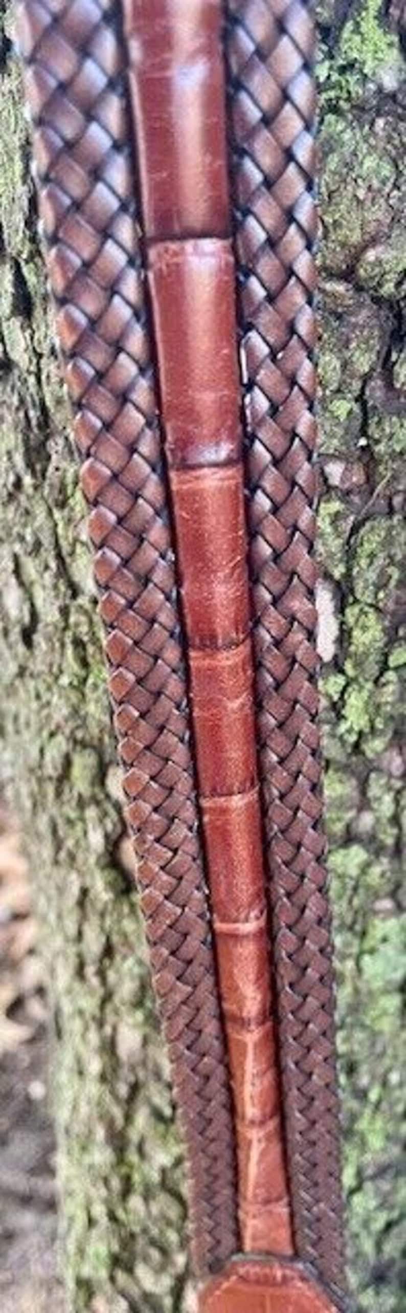 Vintage Men's Brighton Leather Belt M10055 Size 40 image 7