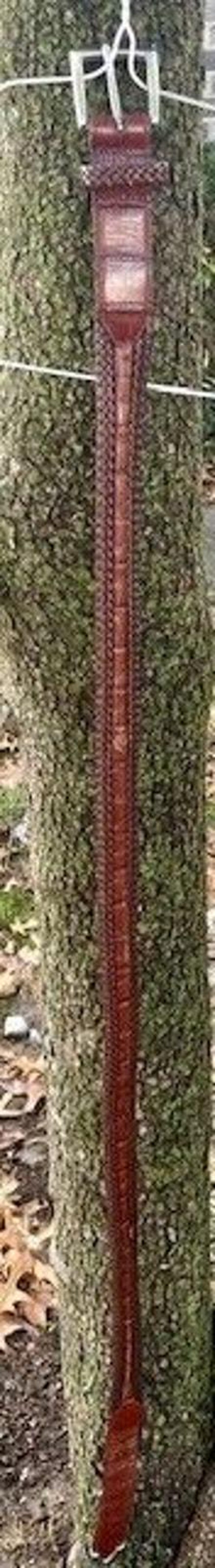 Vintage Men's Brighton Leather Belt M10055 Size 40 image 1