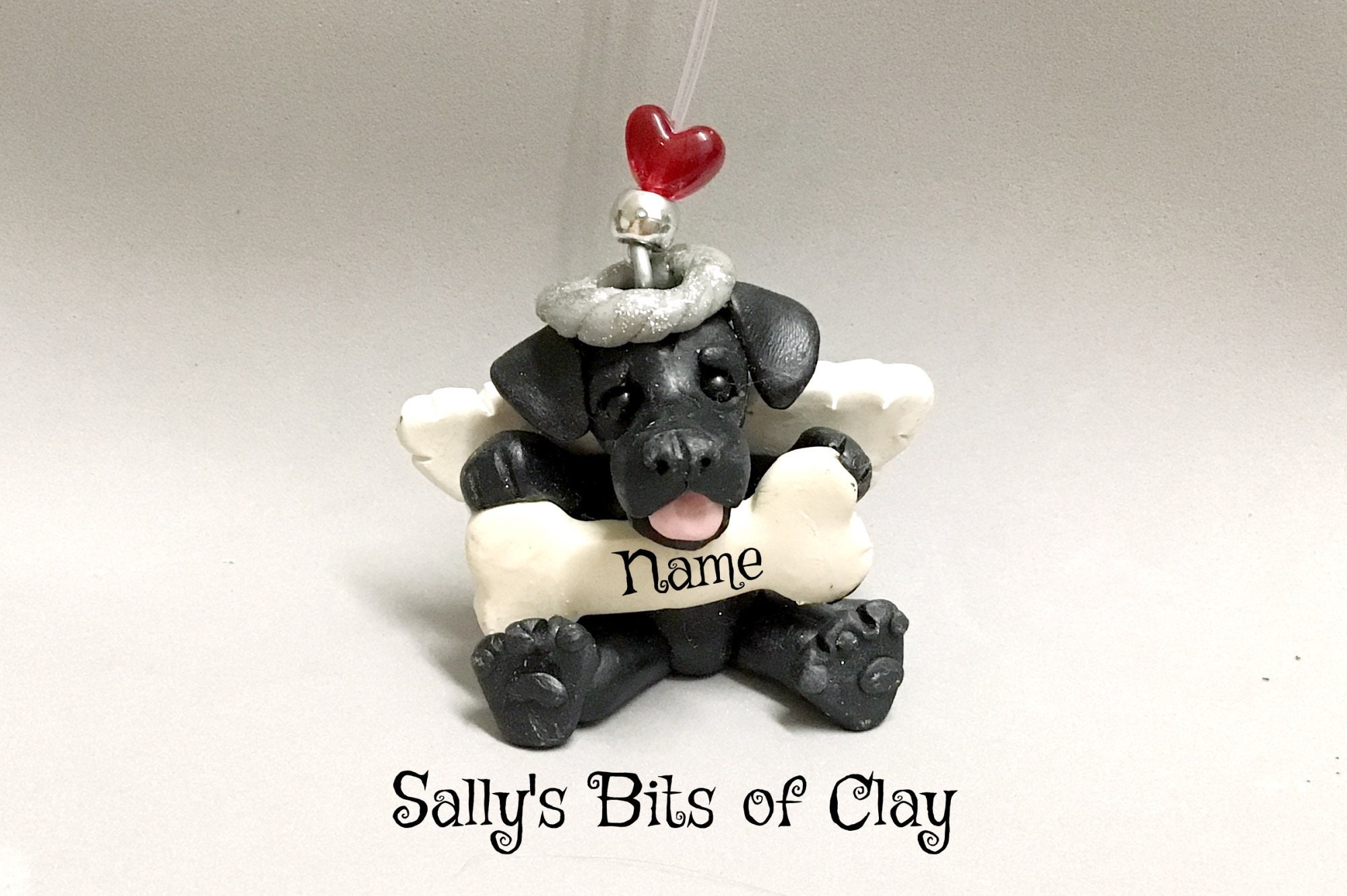BLACK LAB EASTER BUNNY Miniature Figurine HAND MADE ooak LABRADOR RETRIEVER BLACK LAB EASTER BUNNY Miniature Figurine HAND MADE ooak LABRADOR RETRIEVER