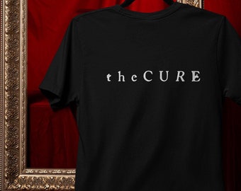 The Cure Tee, Songs of a Lost World, 90s Alt Indie Rock, Music Gifts, the cure fan gifts, the cure graphic tee, gift for Cure Fan, Cure Logo