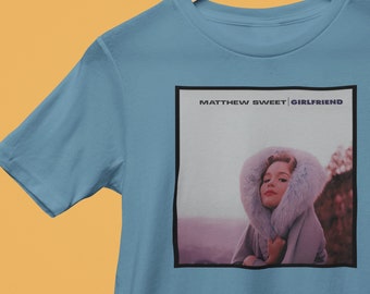 Vintage Matthew Sweet Girlfriend Album Cover T-Shirt, Retro Music Lover&#39;s Dream!, Gift for Music Fan, 1990s, Matthew Sweet, Girlfriend, Tee