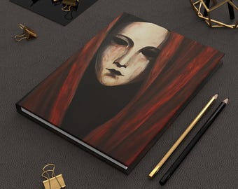 Mystic Vision Journal, Third Eye Dream Diary, Intuition Manifestation Notebook, Witchy Divination Hardcover, Tarot Reading Journal Gift