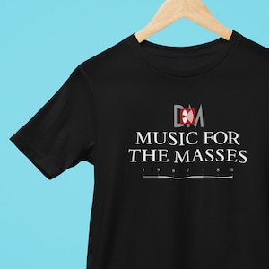 Depeche Mode Musik für die Massen 1987-1988 Tour Shirt, Musik für die Massen, Vintage T-Shirt, New Wave Shirt, David Gahan Shirt, kostenloser Versand