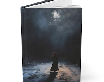 Dark Academia Journal, Hardcover Gothic Notebook, Moody Whimsigoth Diary, 15 Art Covers, Writer Gift